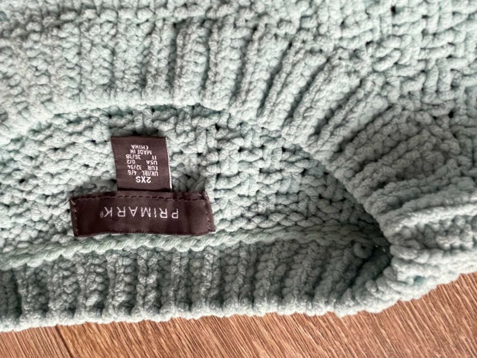 Sweter Primark turkusowy  XXS