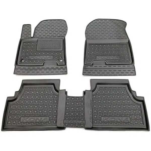 Коврики гумові НА ВСІ АВТО в Салон Багажник Резинові поліки гумові