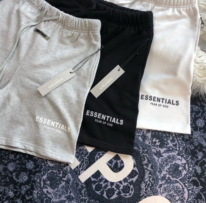 SALE‼️ ШОРТИ ESSENTIALS / трикотажні шорти/есеншл/спортивні