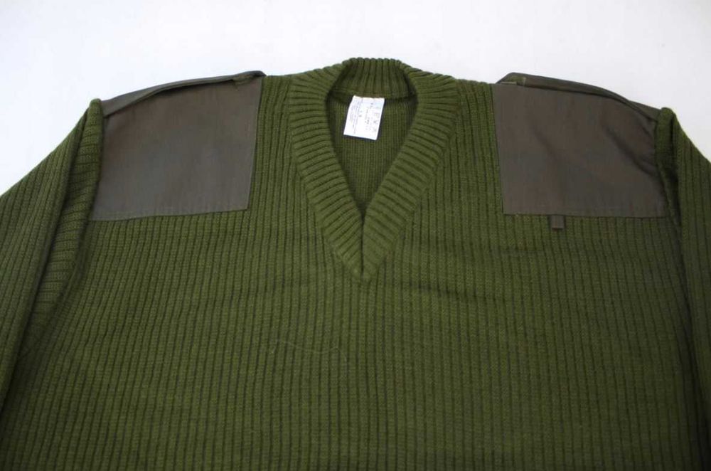 Wojskowy Sweter Armia Włochy Olive r.XL