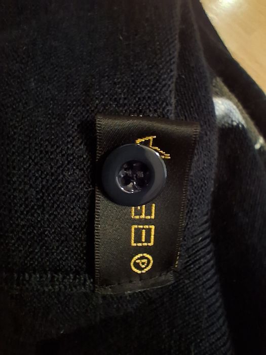 Sweter męski wełniany w romby 100% wełna