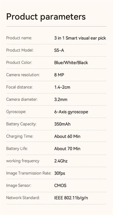 Отоскоп цифровой с серво зажимом