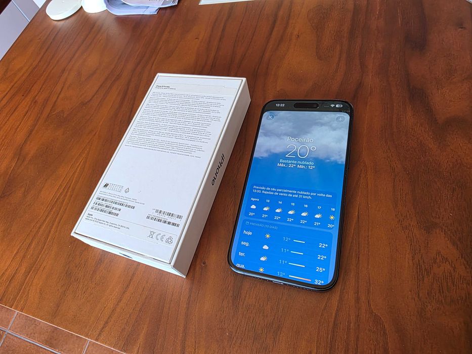iPhone 15 Pro Max Azul Titânio 256GB