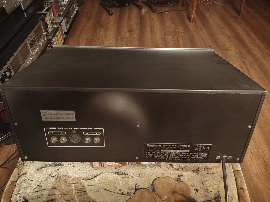 Magnetofon kasetowy Sankyo SEIKI LTD STD 1800