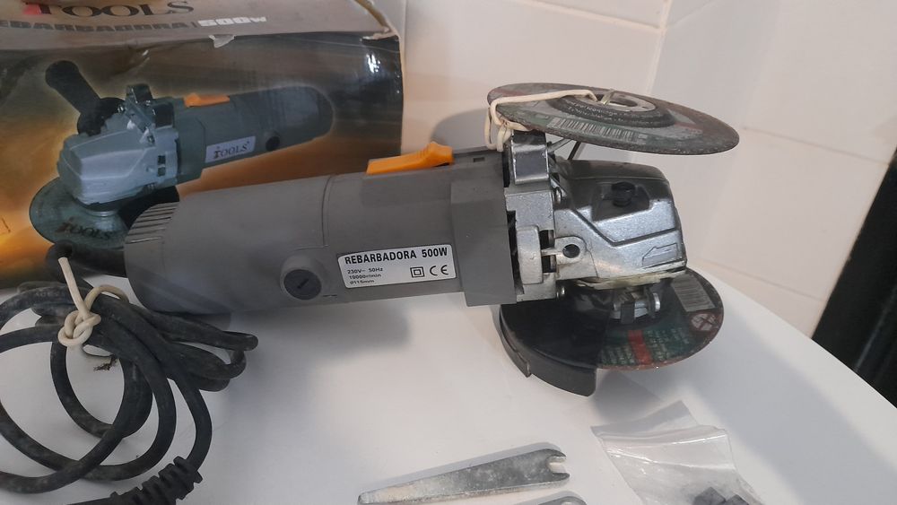 Rebarbadora iTools 500W na Caixa – Completa + Discos