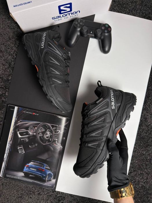 Мужские кроссовки саломон Salomon Speedcross Pro Thinsulate Black White [41-46]