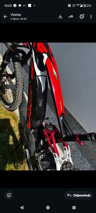 Rower elektryczny MTB Enduro  Fantic