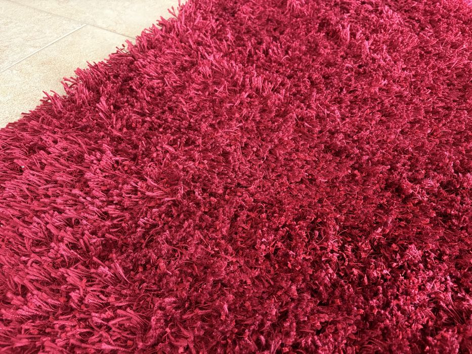 Talete Sala / vermelho cereja / 295cm x  200cm