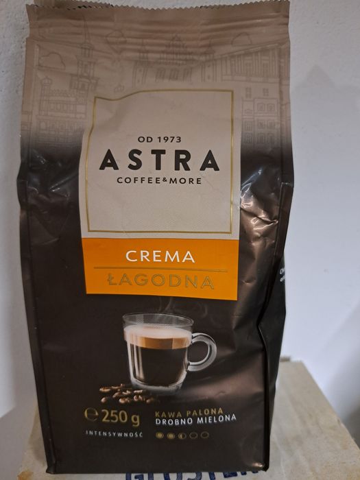 Kawa Astra Crema Łagodna 250 g mielona