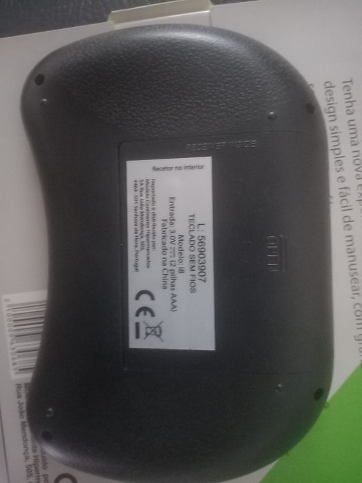 Teclado sem fios com touchpad428223404348559361