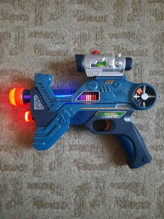 Дитячий пістолет бластер. Зброя іграшка Happy Kid Toy Group