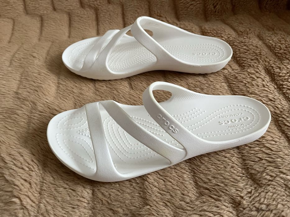 Klapki Crocs W 9 wkladka ok.26 cm.