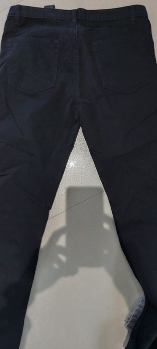 Spodnie jeansowe cienkie proste straigt fit H&.M