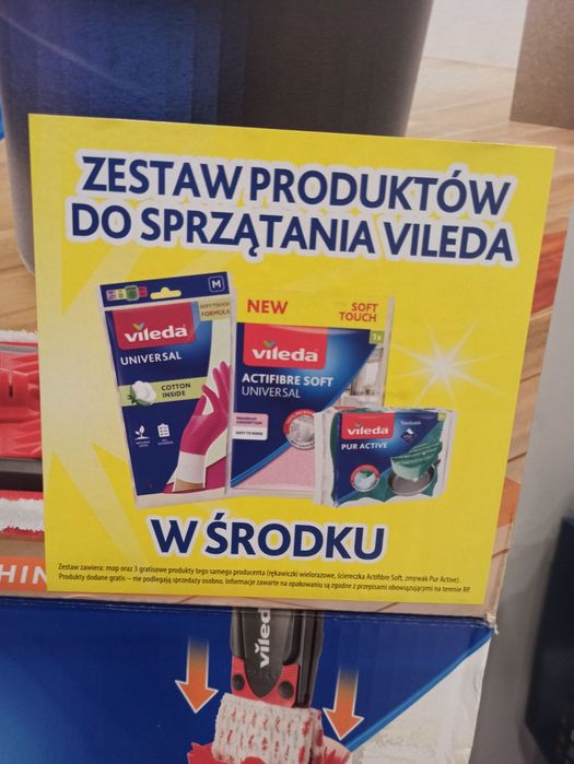 NOWY Mop Vileda Ultramax gratis