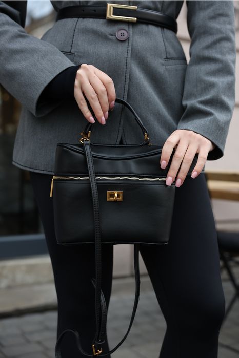 Сумка Balenciaga Rodeo Vanity Black/Gold
