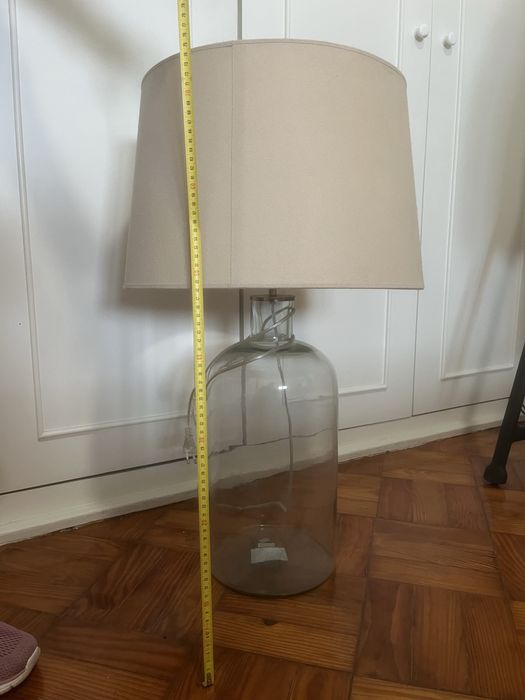 lampada beige grande