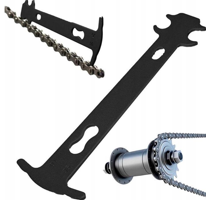 Przyrząd Klucz Do Pomiaru Zużycia Łańcucha Rowerowego Przymiarka