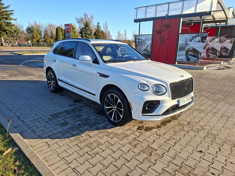 Bentley Bentayga Bentley bentayga 2022 stan idealny, zarejestrowany w PL