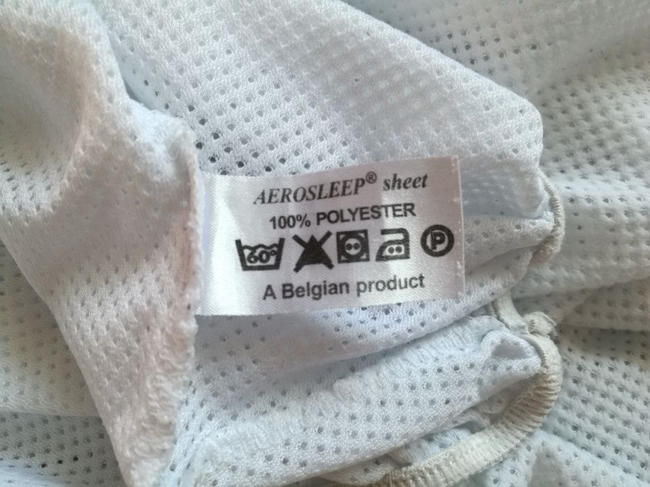 AeroSleep prześcieradło plaster miodu 120/60 z gumką dziecięce