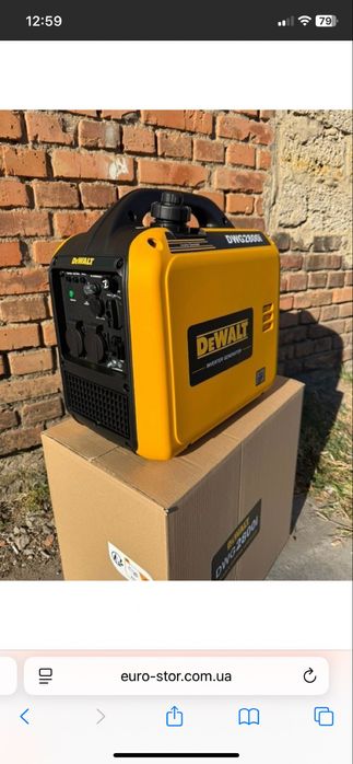 Генератор інверторний DeWalt DWG2800i - 2.8кВт