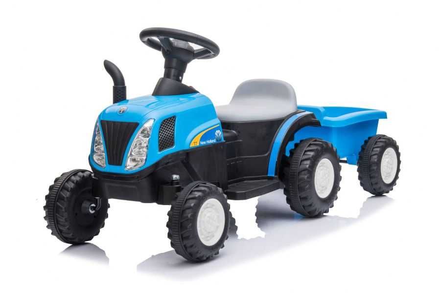Pojazd Elektryczny dla Dzieci - Traktor T7 z Przyczepą