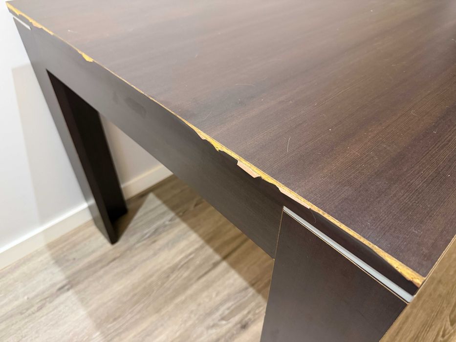 Mesa Jantar em Madeira Extensível + 6 Cadeiras