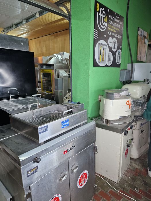 Фритюрница жаровня Jufeba для жарки берлинеров пончиков котлет 60-40