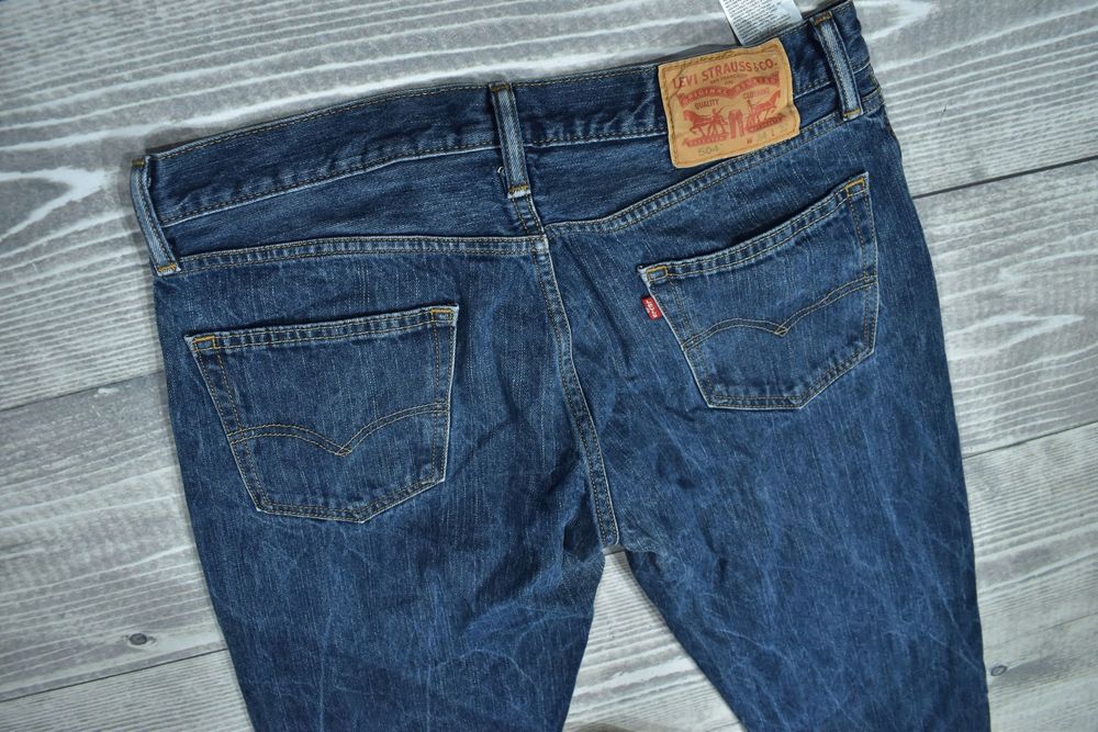 Levis 504 Męskie Spodnie Jeansowe Jeansy W34 L32