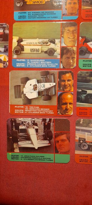 Calendários campeonato mundial F1 1986