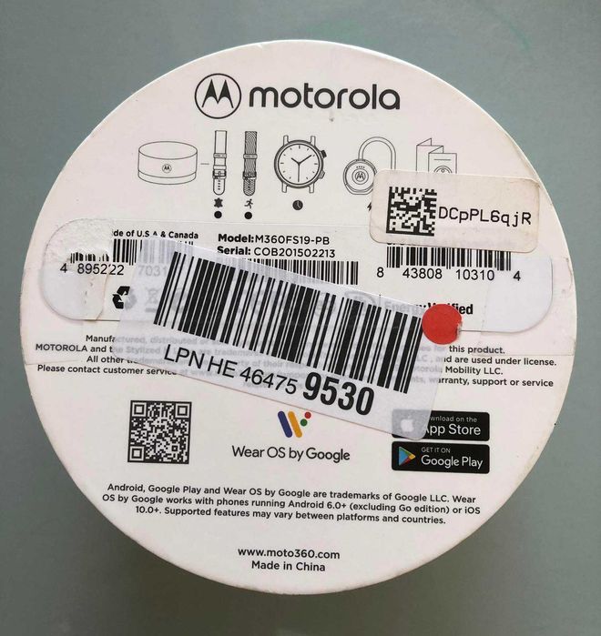 Смарт-часы Motorola Moto 360 3rd Gen Phantom Black