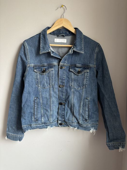 Kurtka jeansowa dżinsowa katana w stylu retro vintage Samsøe Samsøe