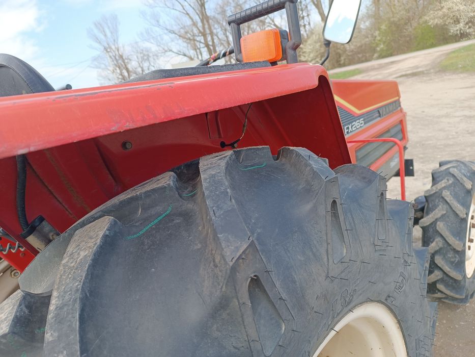 Японський мінітрактор.Трактор Янмар FX265.