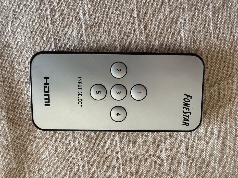 HDMI Fonestar com 5 entradas e comando remoto