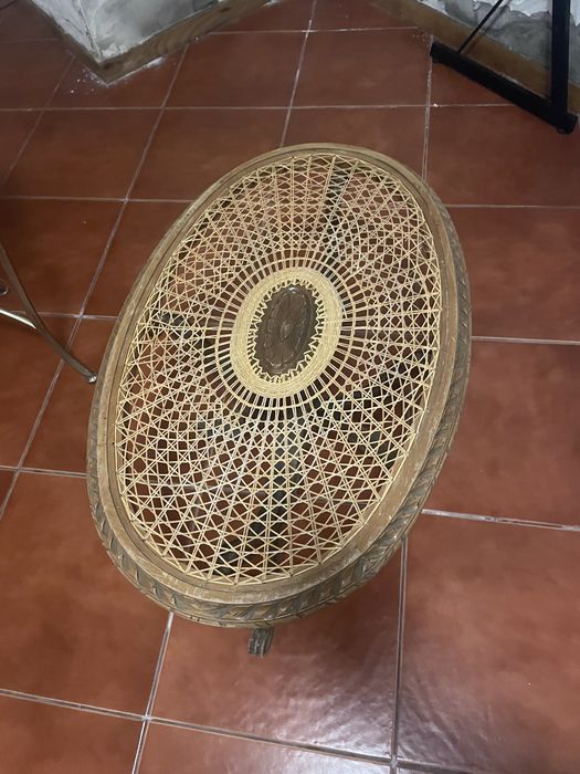 Mesa madeira decorativa