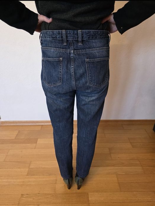 Jeansy Boy Friend  firmy Esmara– klasyczny granat, must have w szafie