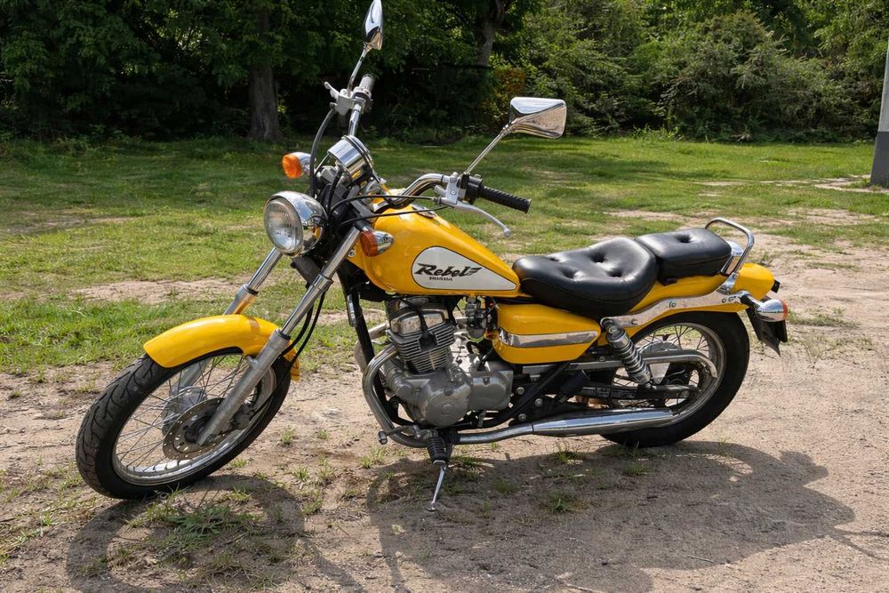 Honda Rebel 125 | Piękny klasyk | Cruiser z charakterem