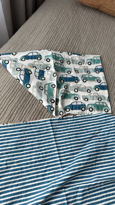 Постіль в дитяче ліжечко Ikea Rorande Машинки, 2 ел.