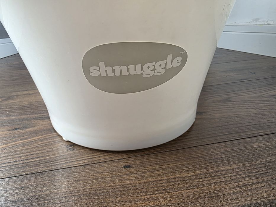 Wanienka niemowlęca Shnuggle, biało-różowa