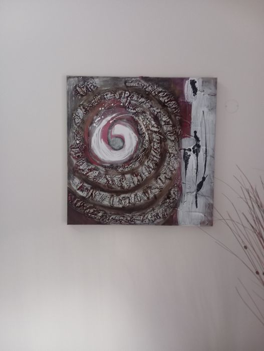 Quadro pintura abstrata