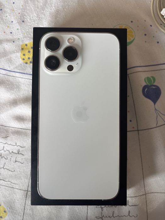 Iphone 13 pro max silver 128 GB