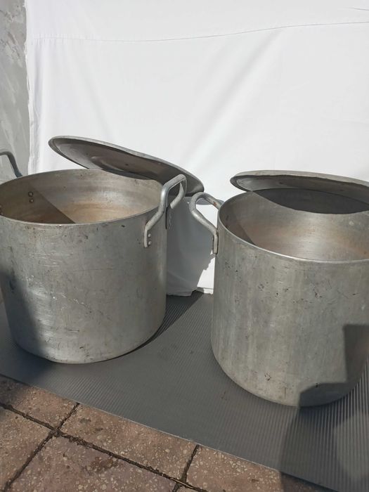Каструлі алюмінієві 30 - 40л. Казани.