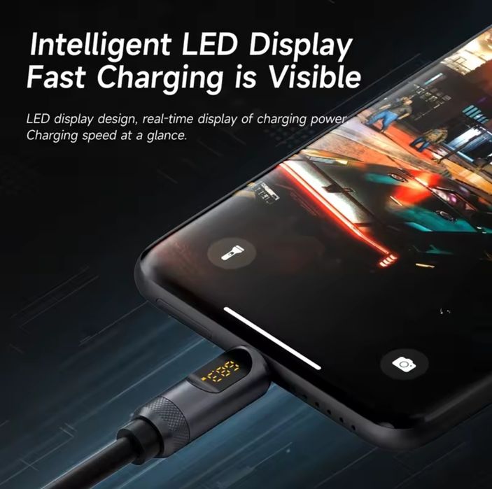 Кабель Hagibis 240 W Led display