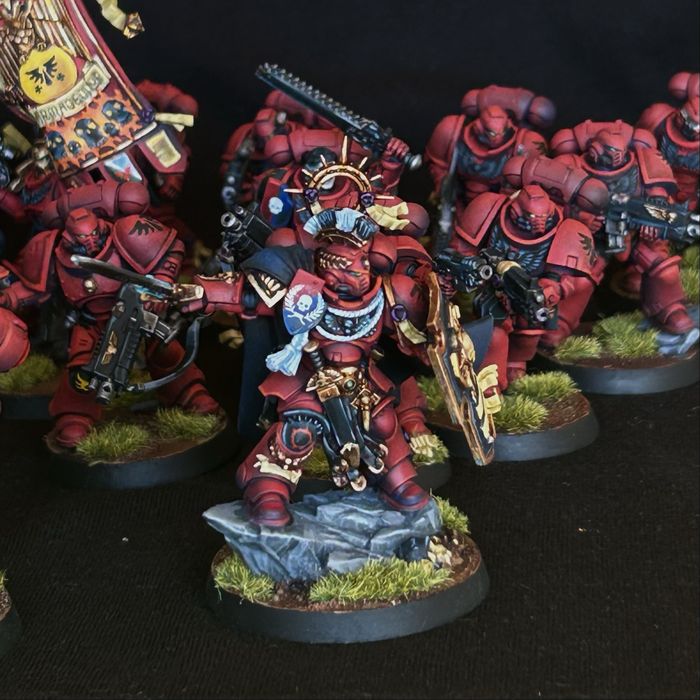 Armageddon space marines propainted