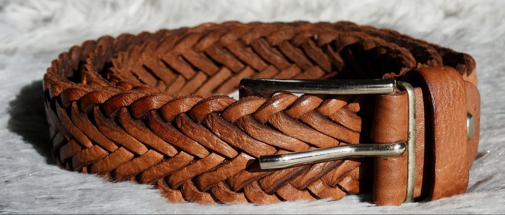 Cinto em pele genuina