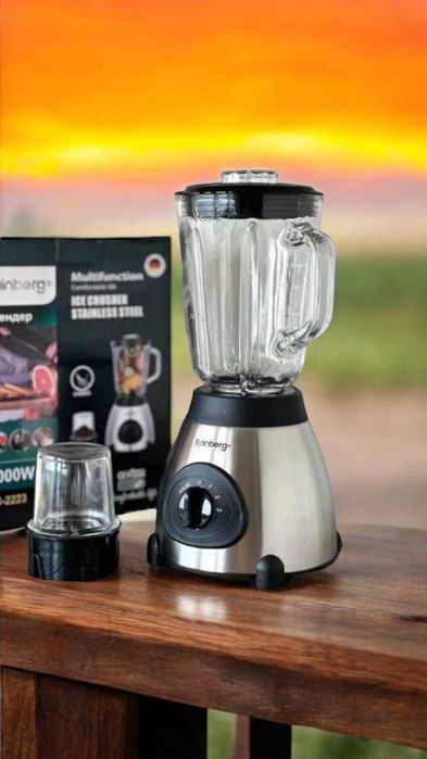 -37% ЧЕРНАЯ ПЯТНИЦА  кофемол  Блендер миксер Rainberg RB-2223 2000 Вт