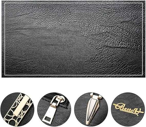 Czarna skórzana torebka BESTOU na ramię