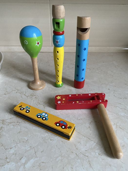 Drewniane instrumenty muzyczne Zabawki dla dzieci