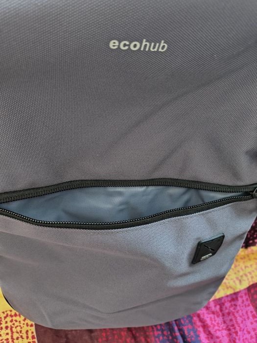 Ecohub plecak podręczny kabinowy Ryanair 20l, 40x20x25cm szary,nowy