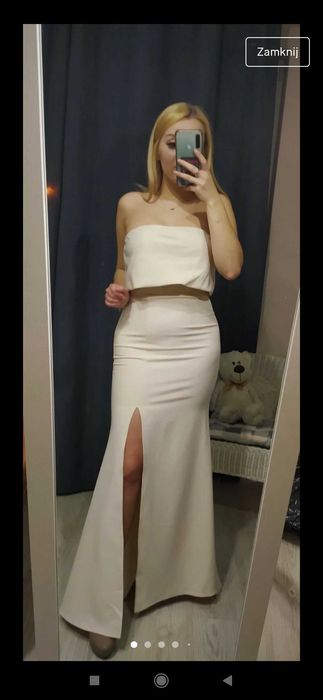 Sukienka na wesele/ślub maxi 38