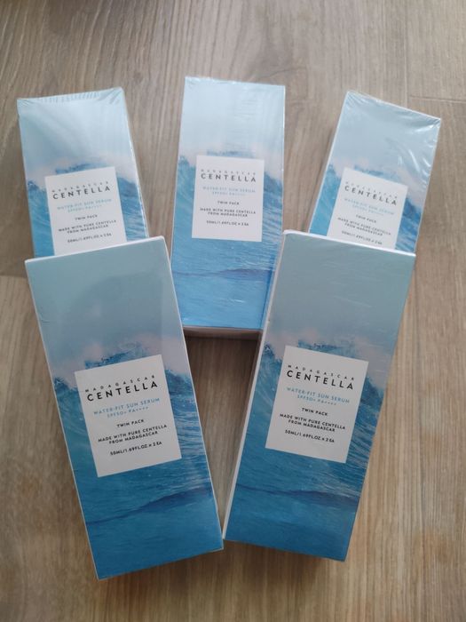 Сонцезахисна сироватка для обличчя skin1004 madagascar centella hyalu-cica water-fit sun serum 50 мл